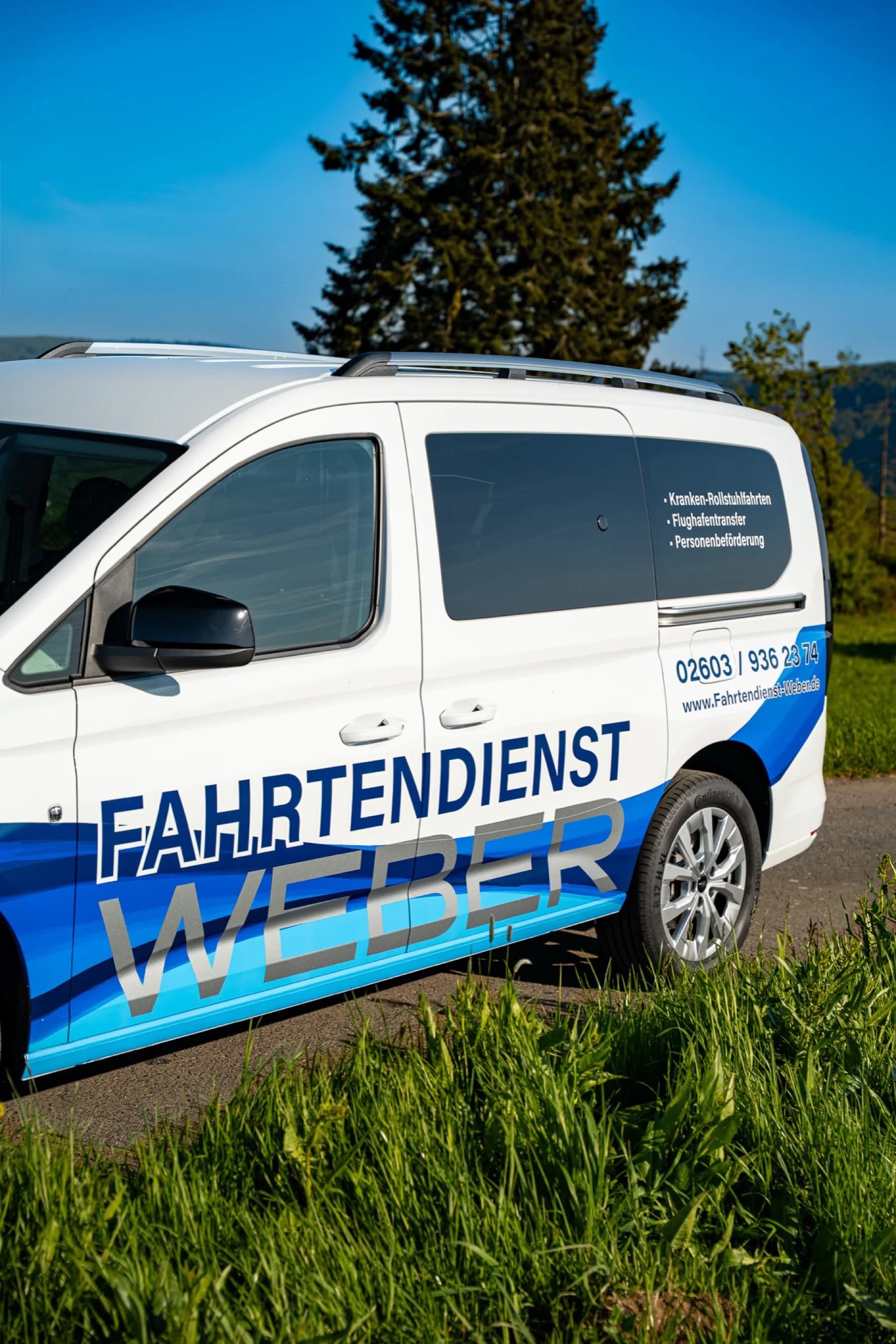 Fahrtendienst Weber Fahrzeug für Ausflugsfahrten in der Region